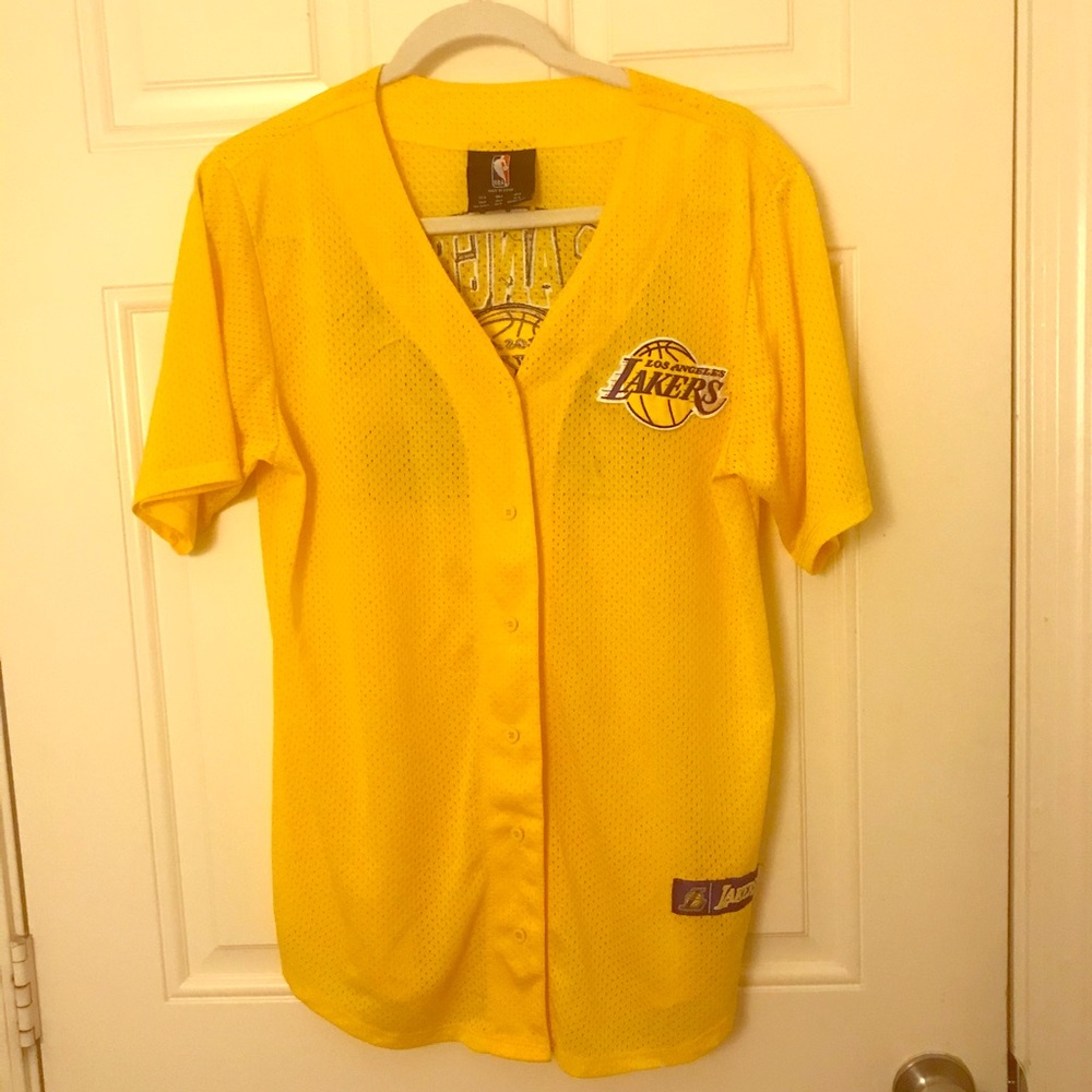 Lakers baseball jersey